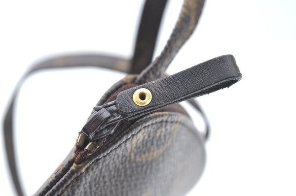 Authentic Louis Vuitton Monogram Pochette Secret M45484 Shoulder Bag Pouch K6364