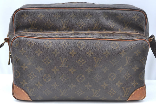 Authentic Louis Vuitton Monogram Nile 34 Shoulder Cross Body Bag M45242 LV K6369