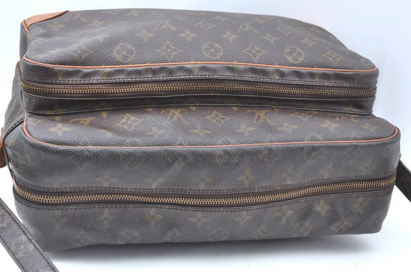 Authentic Louis Vuitton Monogram Nile 34 Shoulder Cross Body Bag M45242 LV K6369