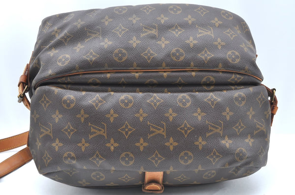 Authentic Louis Vuitton Monogram Saumur 35 Shoulder Cross Bag M42254 LV K6385