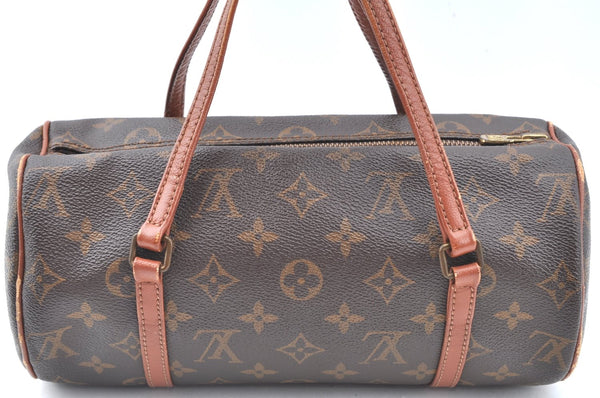 Authentic Louis Vuitton Monogram Papillon 26 Hand Bag Old Model LV K6391
