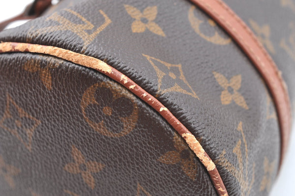 Authentic Louis Vuitton Monogram Papillon 26 Hand Bag Old Model LV K6391
