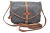 Authentic Louis Vuitton Monogram Saumur 30 Shoulder Cross Bag M42256 LV K6401