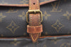 Authentic Louis Vuitton Monogram Saumur 30 Shoulder Cross Bag M42256 LV K6401
