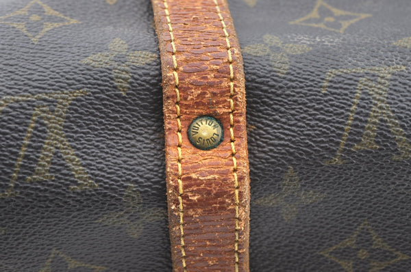 Authentic Louis Vuitton Monogram Saumur 30 Shoulder Cross Bag M42256 LV K6401