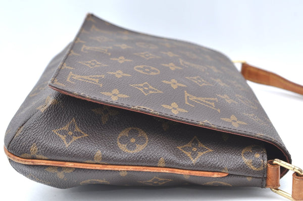 Authentic Louis Vuitton Monogram Musette Tango Shoulder Bag M51257 LV K6410