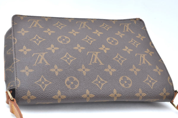 Authentic Louis Vuitton Monogram Musette Tango Shoulder Bag M51257 LV K6410