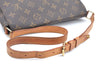 Authentic Louis Vuitton Monogram Musette Tango Shoulder Bag M51257 LV K6410