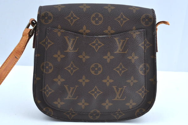 Authentic Louis Vuitton Monogram Saint Cloud MM M51243 Shoulder Bag Junk K6413
