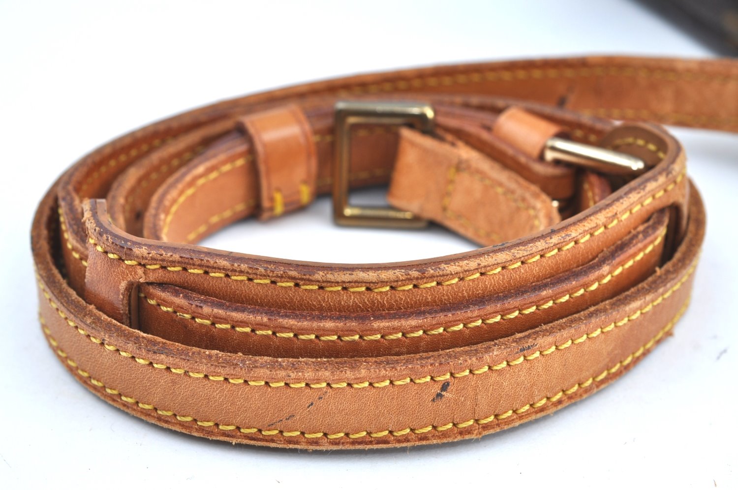 Authentic Louis Vuitton Monogram Saint Cloud MM M51243 Shoulder Bag Junk K6413