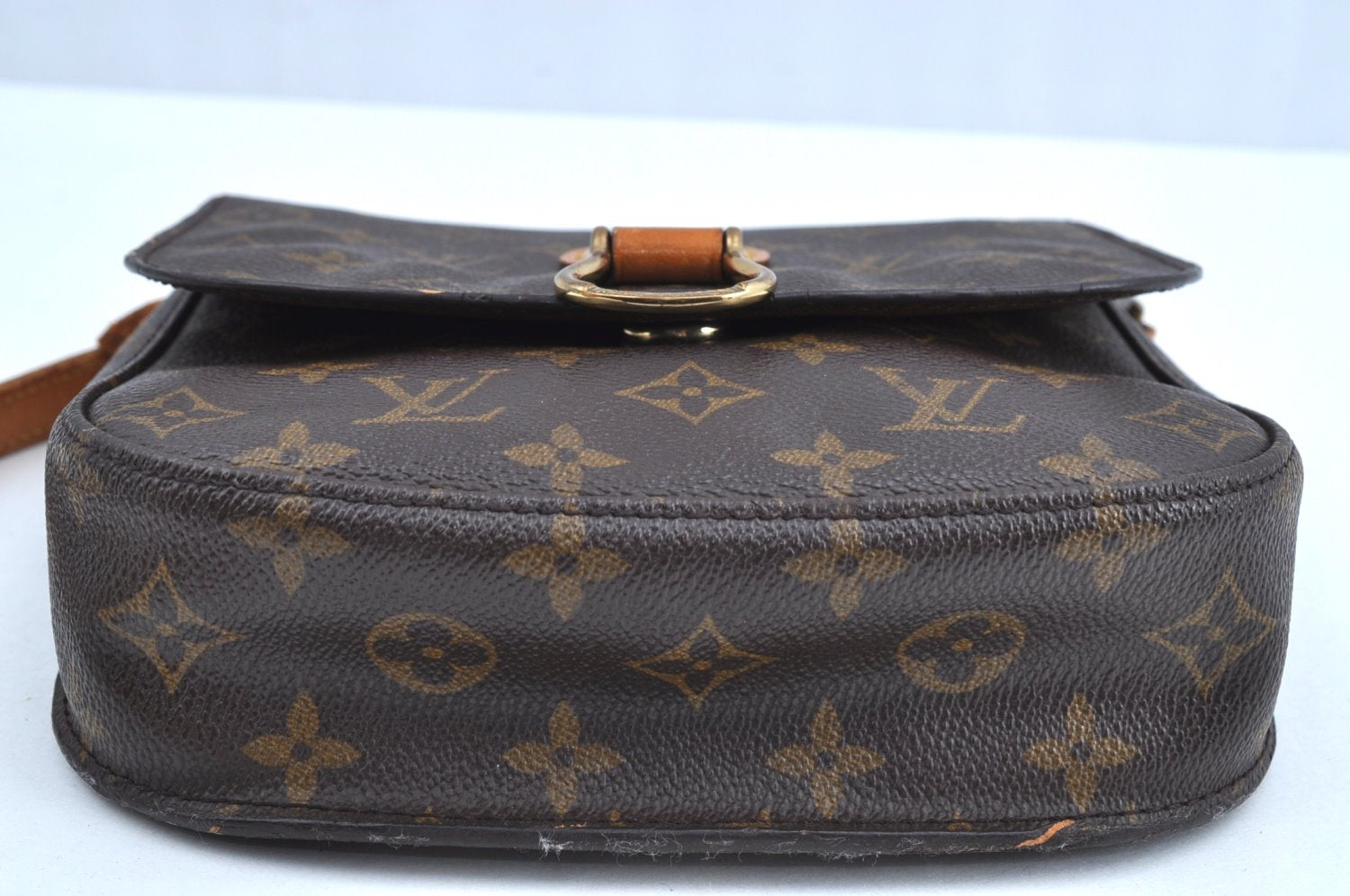 Authentic Louis Vuitton Monogram Saint Cloud MM M51243 Shoulder Bag Junk K6413