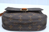 Authentic Louis Vuitton Monogram Saint Cloud MM M51243 Shoulder Bag Junk K6413