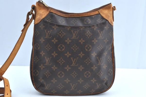 Authentic Louis Vuitton Monogram Odeon PM Shoulder Cross Bag M56390 Junk K6415