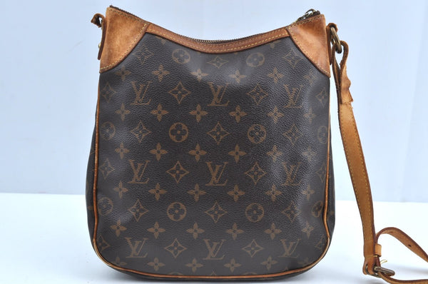Authentic Louis Vuitton Monogram Odeon PM Shoulder Cross Bag M56390 Junk K6415