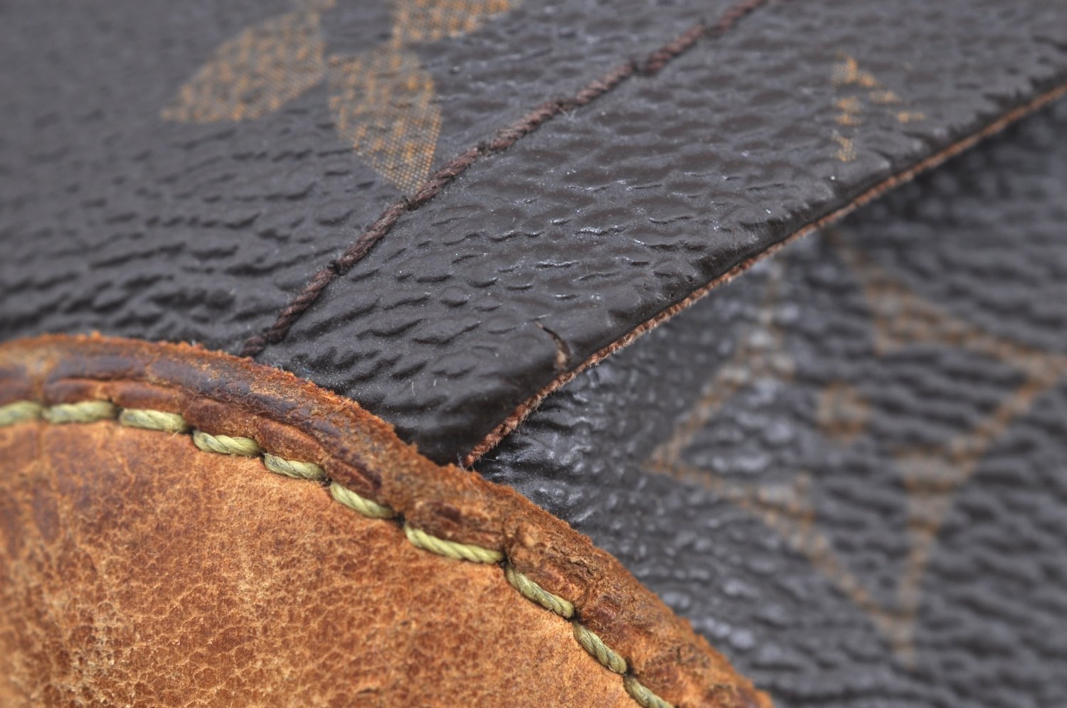 Authentic Louis Vuitton Monogram Odeon PM Shoulder Cross Bag M56390 Junk K6415