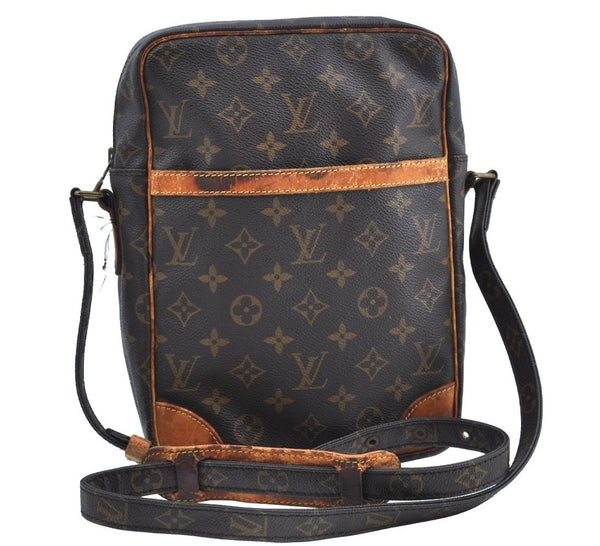 Authentic Louis Vuitton Monogram Danube GM Shoulder Cross Bag M45262 LV K6423