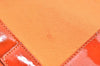 Authentic GUCCI Vintage Shoulder Tote Bag Polyurethane Enamel Orange Junk K6437