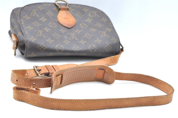 Auth Louis Vuitton Monogram Saint Cloud GM M51242 Shoulder Cross Bag Junk K6441