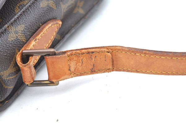 Auth Louis Vuitton Monogram Saint Cloud GM M51242 Shoulder Cross Bag Junk K6441