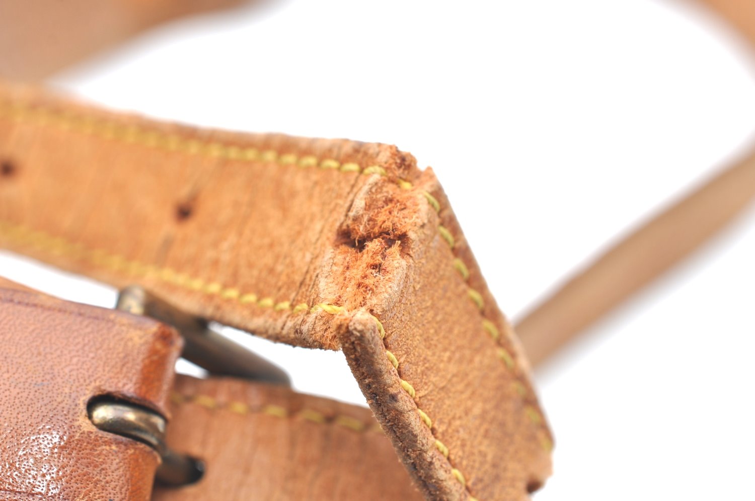 Auth Louis Vuitton Monogram Saint Cloud GM M51242 Shoulder Cross Bag Junk K6441