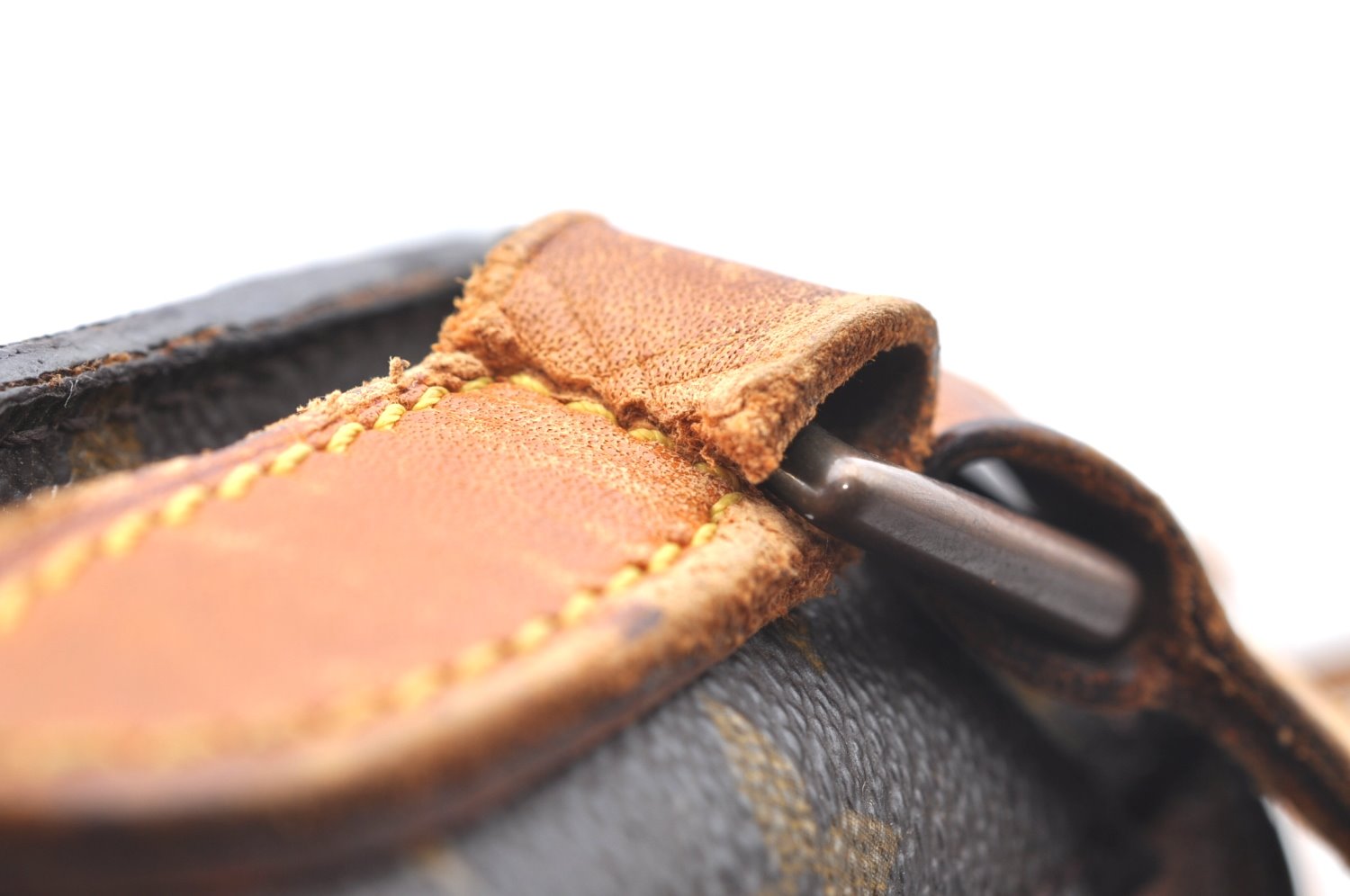 Auth Louis Vuitton Monogram Saint Cloud GM M51242 Shoulder Cross Bag Junk K6441