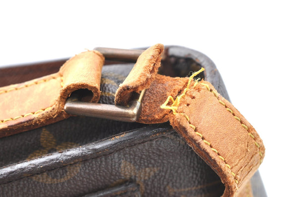 Auth Louis Vuitton Monogram Saint Cloud GM M51242 Shoulder Cross Bag Junk K6441