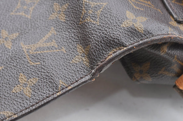 Auth Louis Vuitton Monogram Saint Cloud GM M51242 Shoulder Cross Bag Junk K6441