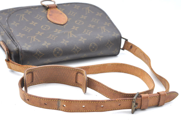 Authentic Louis Vuitton Monogram Saint Cloud GM M51242 Shoulder Cross Bag K6464