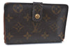 Auth Louis Vuitton Monogram Porte Monnaie Billets Viennois M61663 Wallet H6071