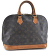 Authentic Louis Vuitton Monogram Alma Hand Bag M51130 LV H6085