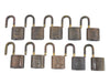 Authentic Louis Vuitton Padlock Gold 10Set LV H6154