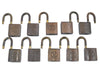 Authentic Louis Vuitton Padlock 10Set Old Model LV H6159