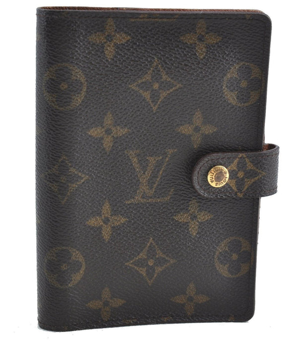 Authentic Louis Vuitton Monogram Agenda PM Day Planner Cover R20005 LV H6606