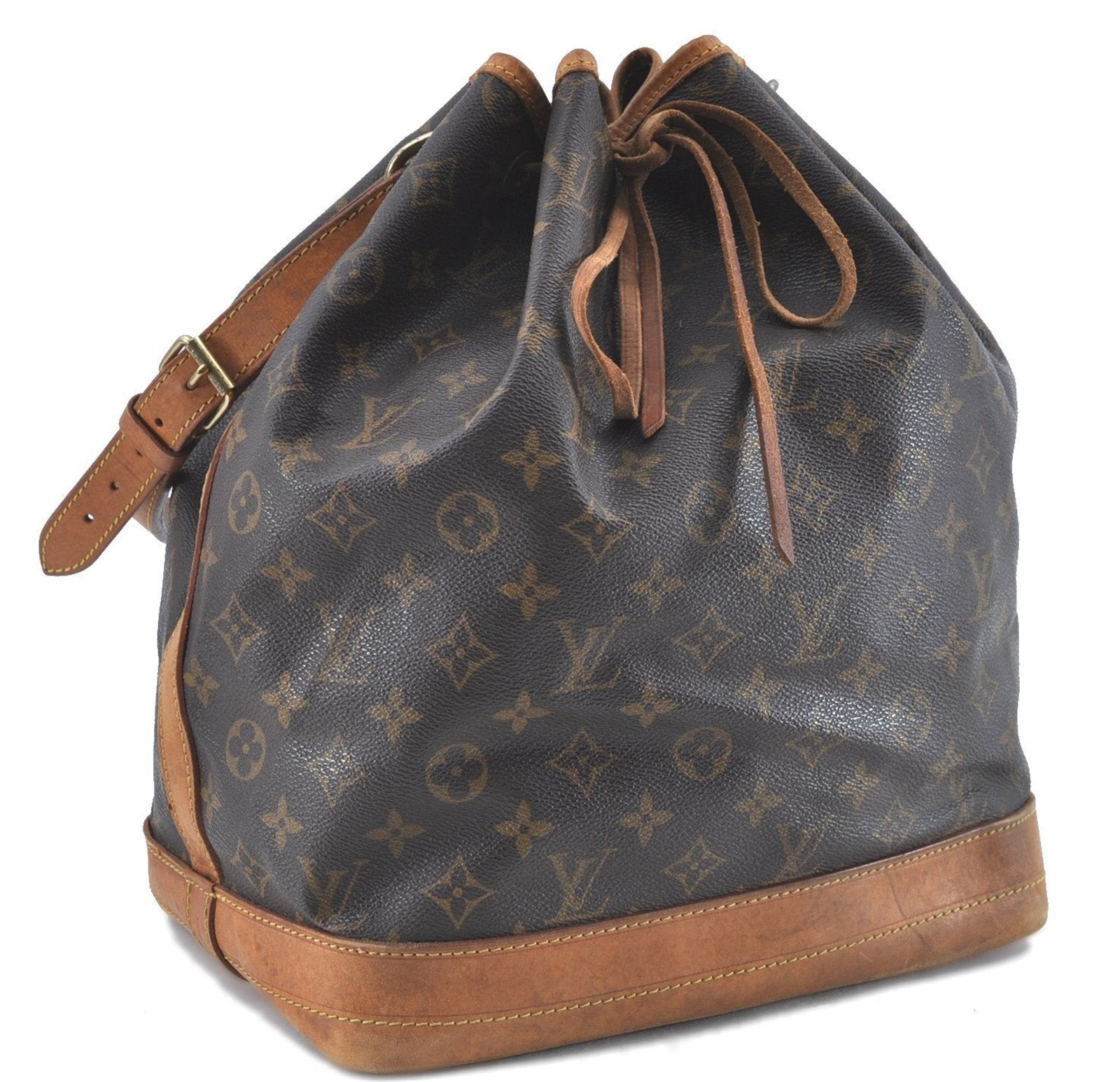Authentic Louis Vuitton Monogram Noe Shoulder Bag M42224 LV H6630