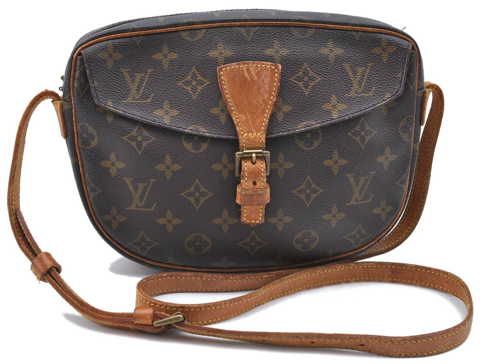 Auth Louis Vuitton Monogram Jeune Fille MM Shoulder Cross Bag M51226 LV H6812