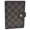 Authentic Louis Vuitton Damier Agenda PM Day Planner Cover R20700 Junk H6861
